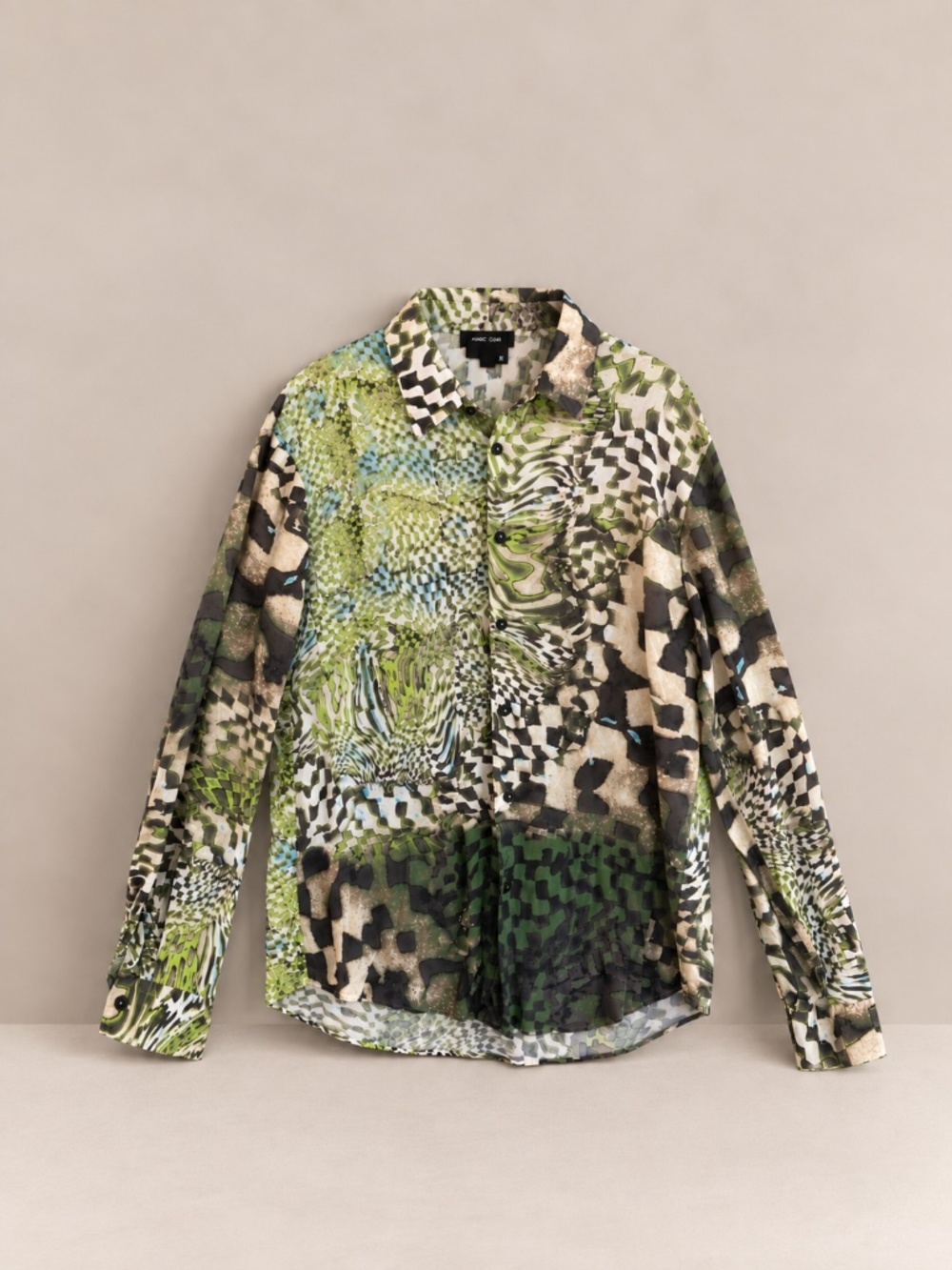 Authentic Just Cavalli Shirt Longsleeve Print